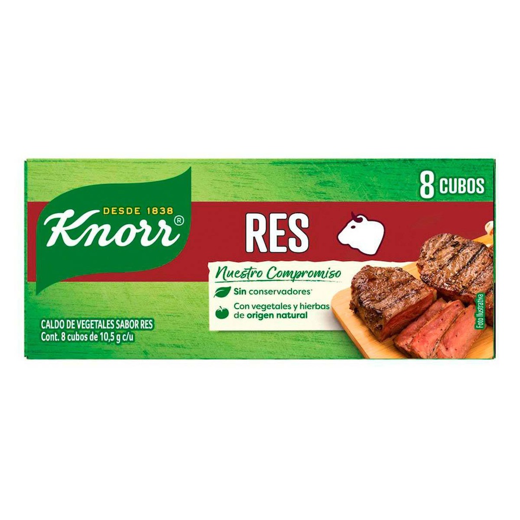 KNORR CUBOS DE RES 