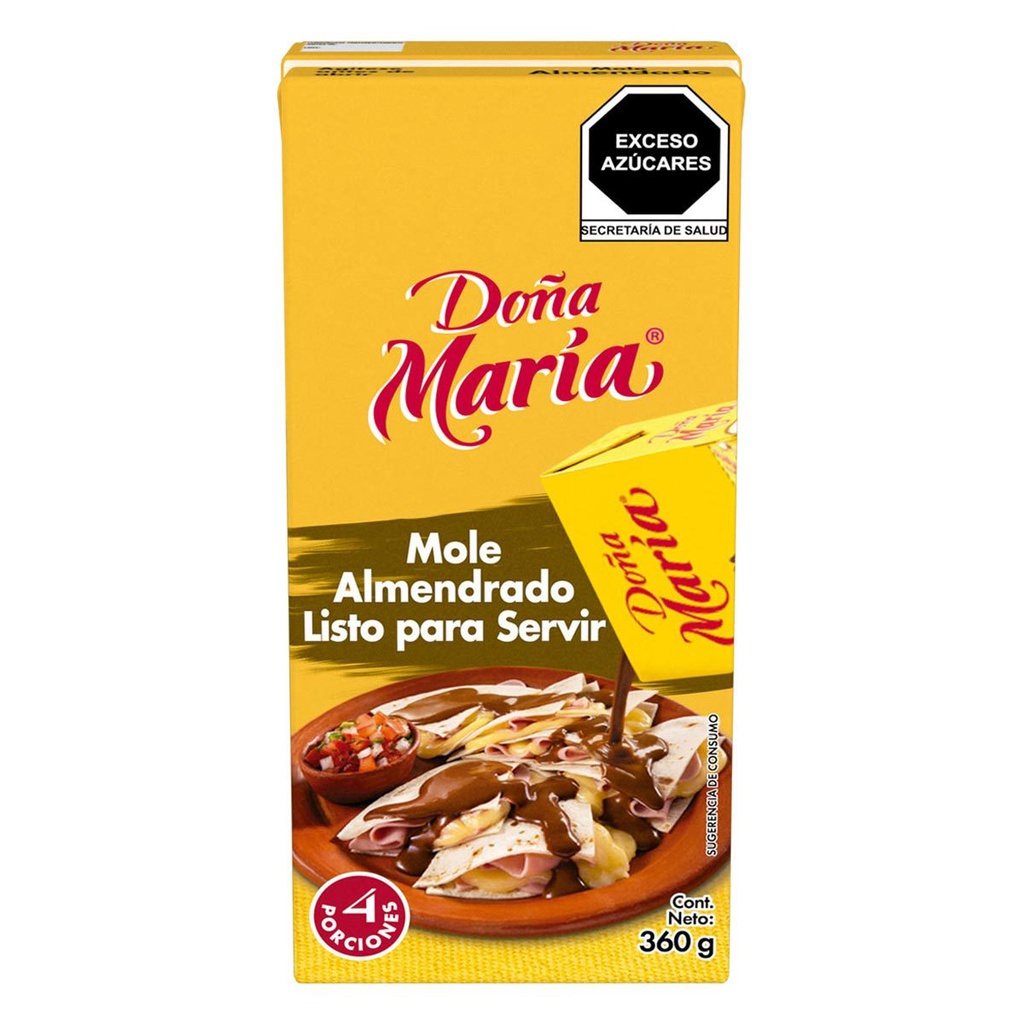 DOÑA MARIA MOLE ALMENDRADO LISTO PARA SERVIR