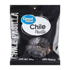 GREAT VALUE CHILE PASILLA SECO