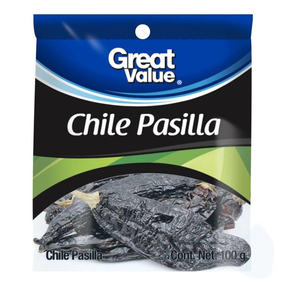 GREAT VALUE CHILE PASILLA SECO