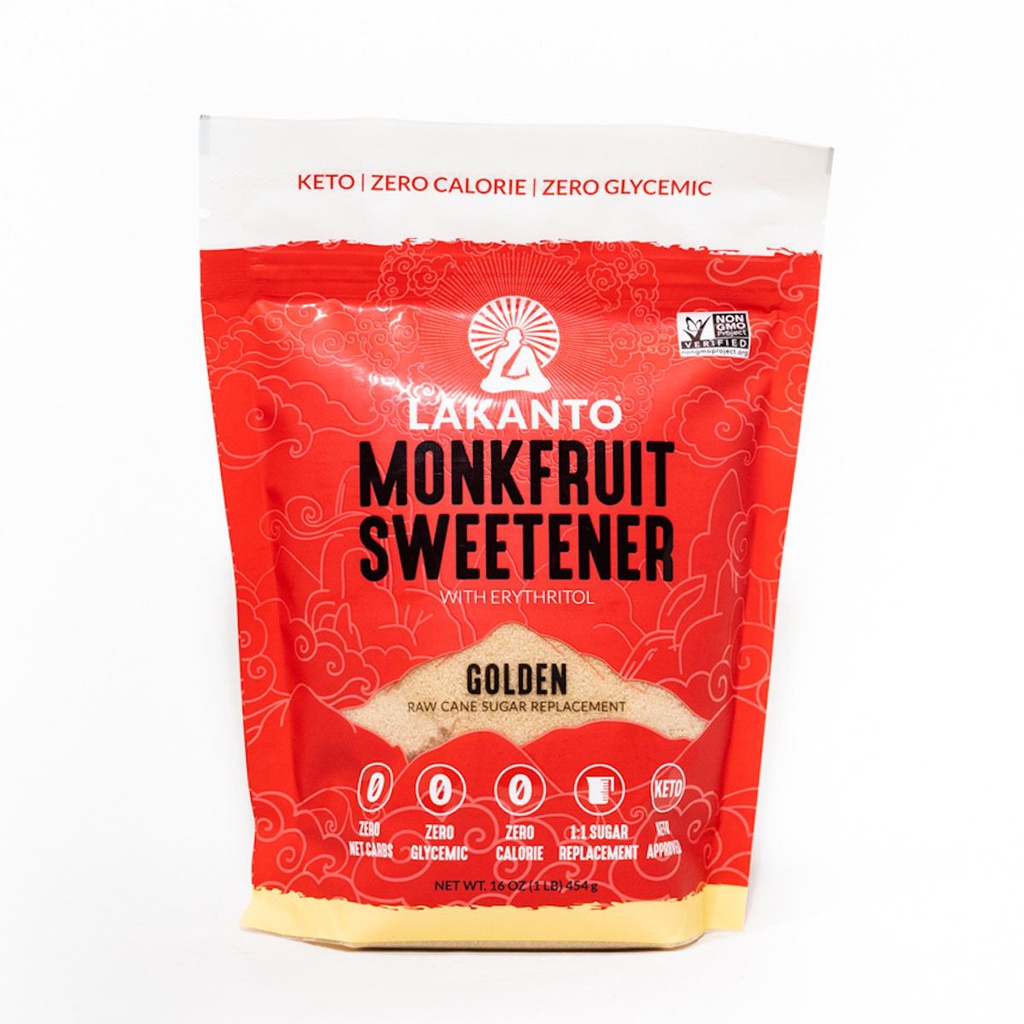 LAKANTO MONKFRUIT SWEETENER GOLDEN 1lb