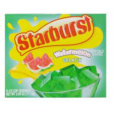 STARBURST WATERMELON GELATINA