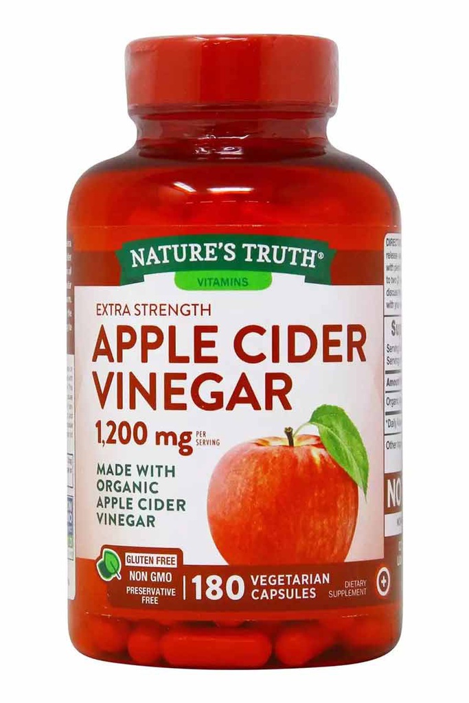 NATURE´S TRUTH APPLE CIDER VINEGAR EXTRA STRENGT