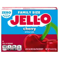 JELL-O GELATINA CHERRY SUGAR FREE