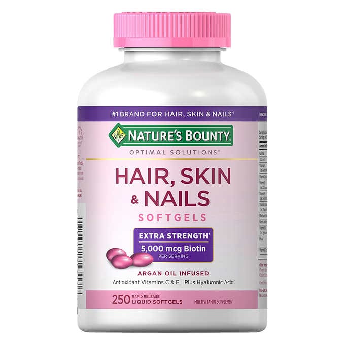 NATURE`S BOUNTY HAIR SKIN AND NAILS 250 SOFTGELS