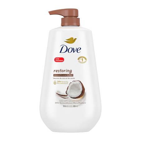 DOVE BODY WASH RESTORING COCONUT