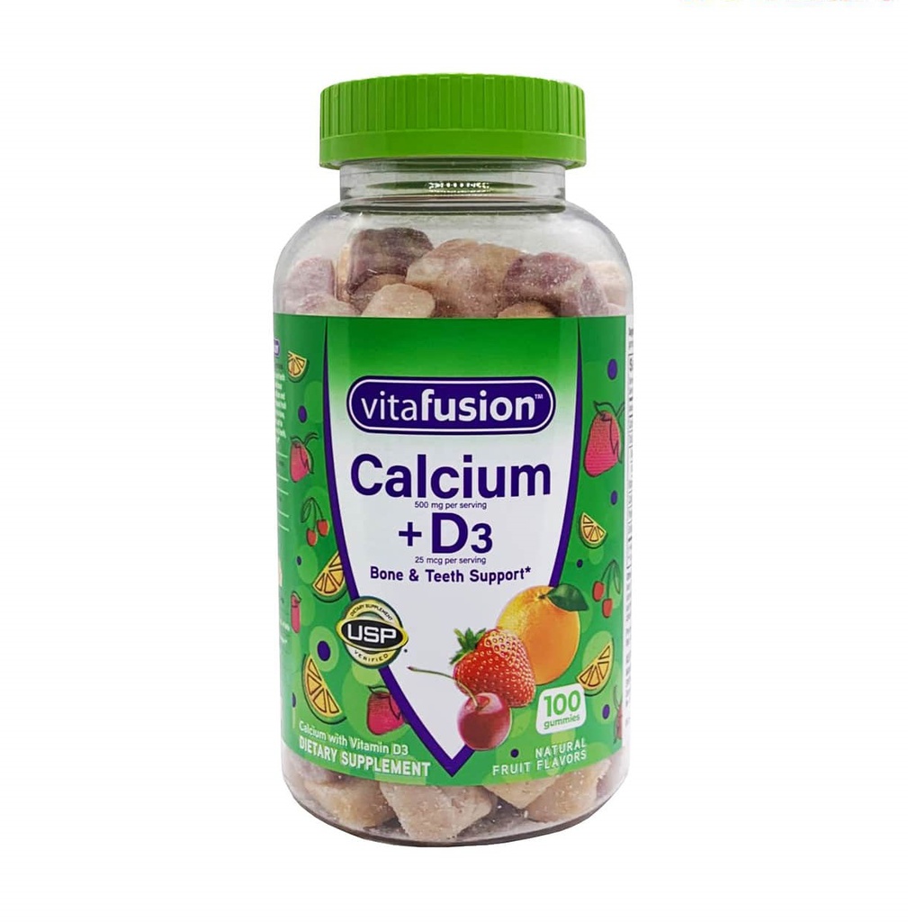 VITAFUSION CALCIUM +D3 GUMMIES