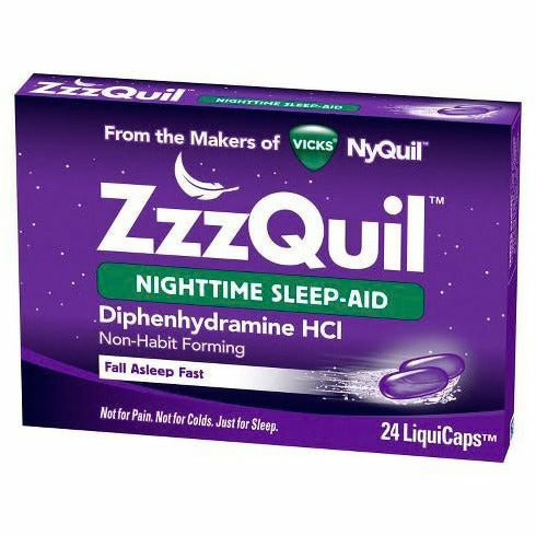 VICKS ZZZQUIL NIGHTTIME SLEEP