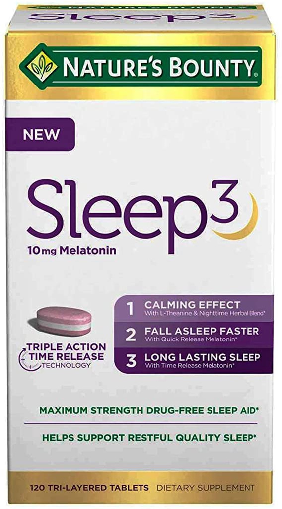 NATURE´S BOUNTY MELATONIN SLEEP3 10MG