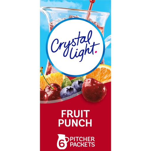 CRYSTAL LIGHT FRUIT PUNCH ICED TEA PITCHEL