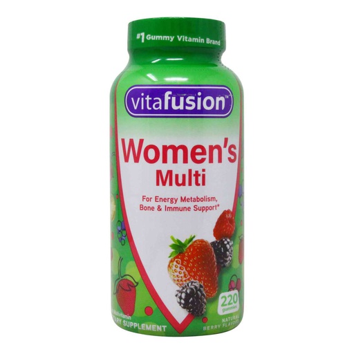 VITAFUSION WOMEN'S MULTI  220 GUMMIES