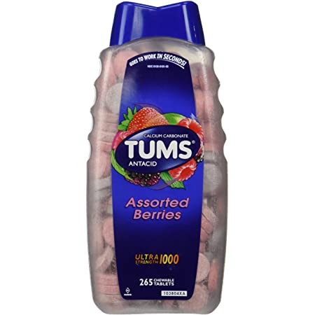 TUMS ASSORTED BERRIES 265 TABLETS