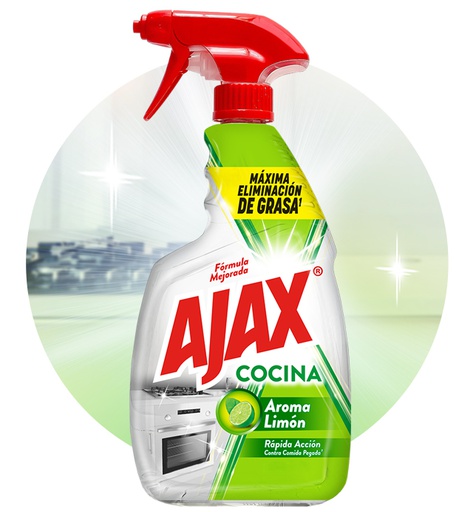 AJAX COCINA AROMA LIMON SPRAY