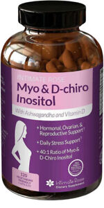 INTIMATE ROSE MYO AND D-CHIRO INOSITOL 120 CAPSULES
