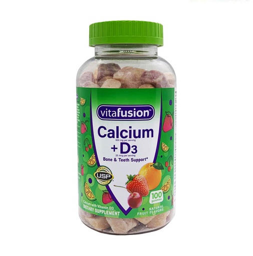 VITAFUSION CALCIUM +D3 GUMMIES