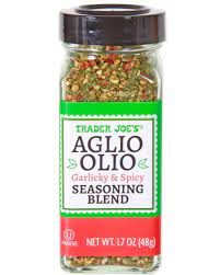 TRADER JOES AGLIO OLIO GARLICKY Y SPICY SEASONING