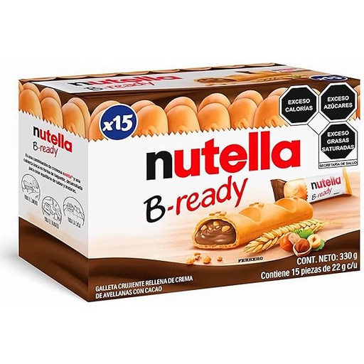 NUTELLA B READY X 15 UNIDADES