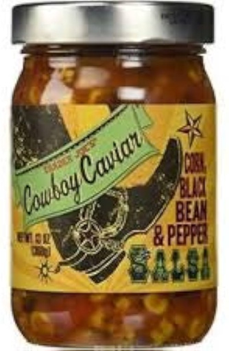 TRADER JOES COWBOY CAVIAR CORN, BLACK BEAN &amp; PEPPER