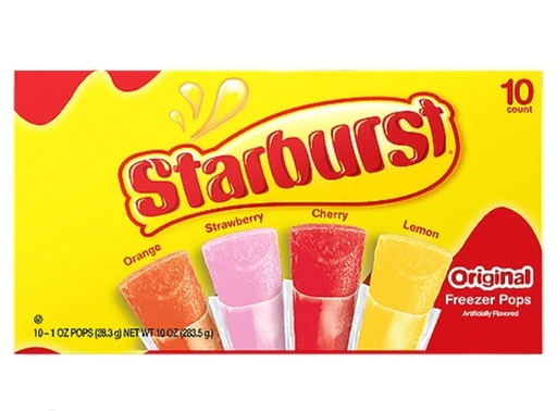 STARBURST ORIGINAL FREEZER POP