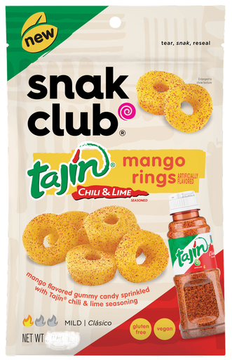 TAJIN ARITOS DE GOMITA MANGO SNAK CLUB